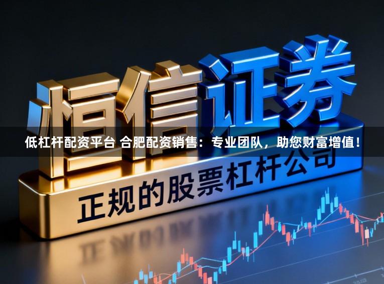 低杠杆配资平台 合肥配资销售：专业团队，助您财富增值！